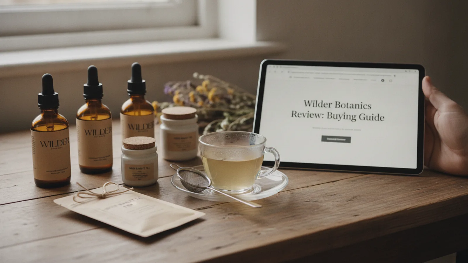 Wilderbotanics buying advice scene